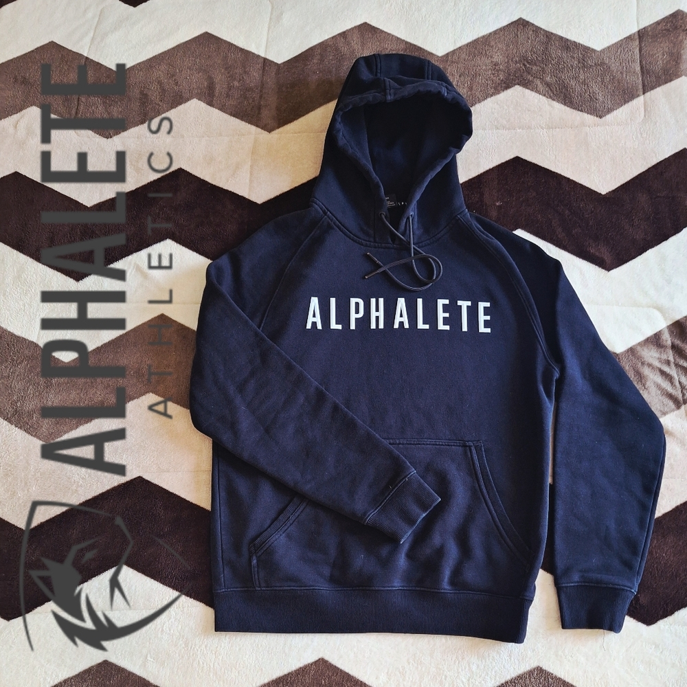 Alphalete Spell-Out Logo Pullover Hoodie